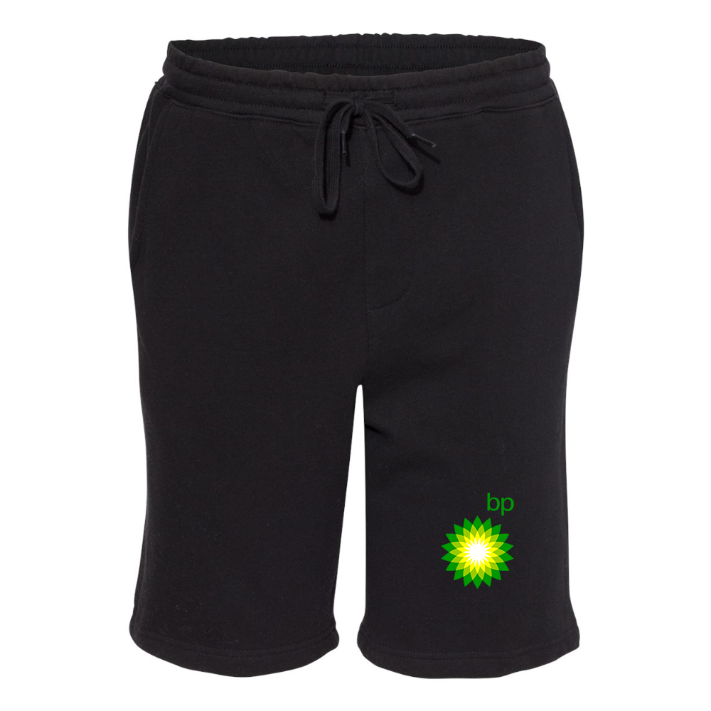 Men's  BP Oil Logo Independent Trading Co Midweight Fleece Shorts