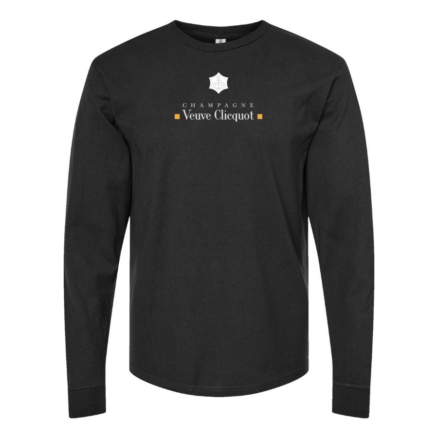 Men's Veuve Clicquot  Logo Cotton Long Sleeve T-Shirt