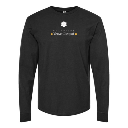 Men's Veuve Clicquot  Logo Cotton Long Sleeve T-Shirt