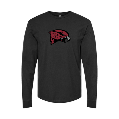 Youth Maryland Eastern Shore Hawks Logo Cotton Long Sleeve T-Shirt