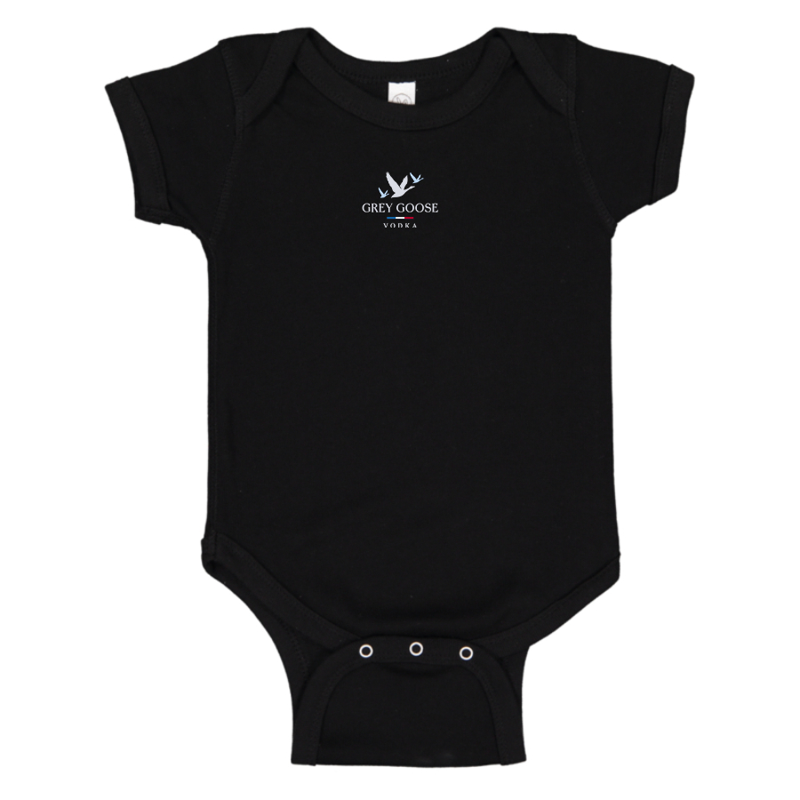 Grey Goose Logo Baby Romper Onesie