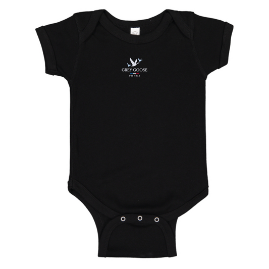Grey Goose Logo Baby Romper Onesie