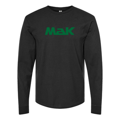 Men's Maschinenbau Kiel Logo Cotton Long Sleeve T-Shirt