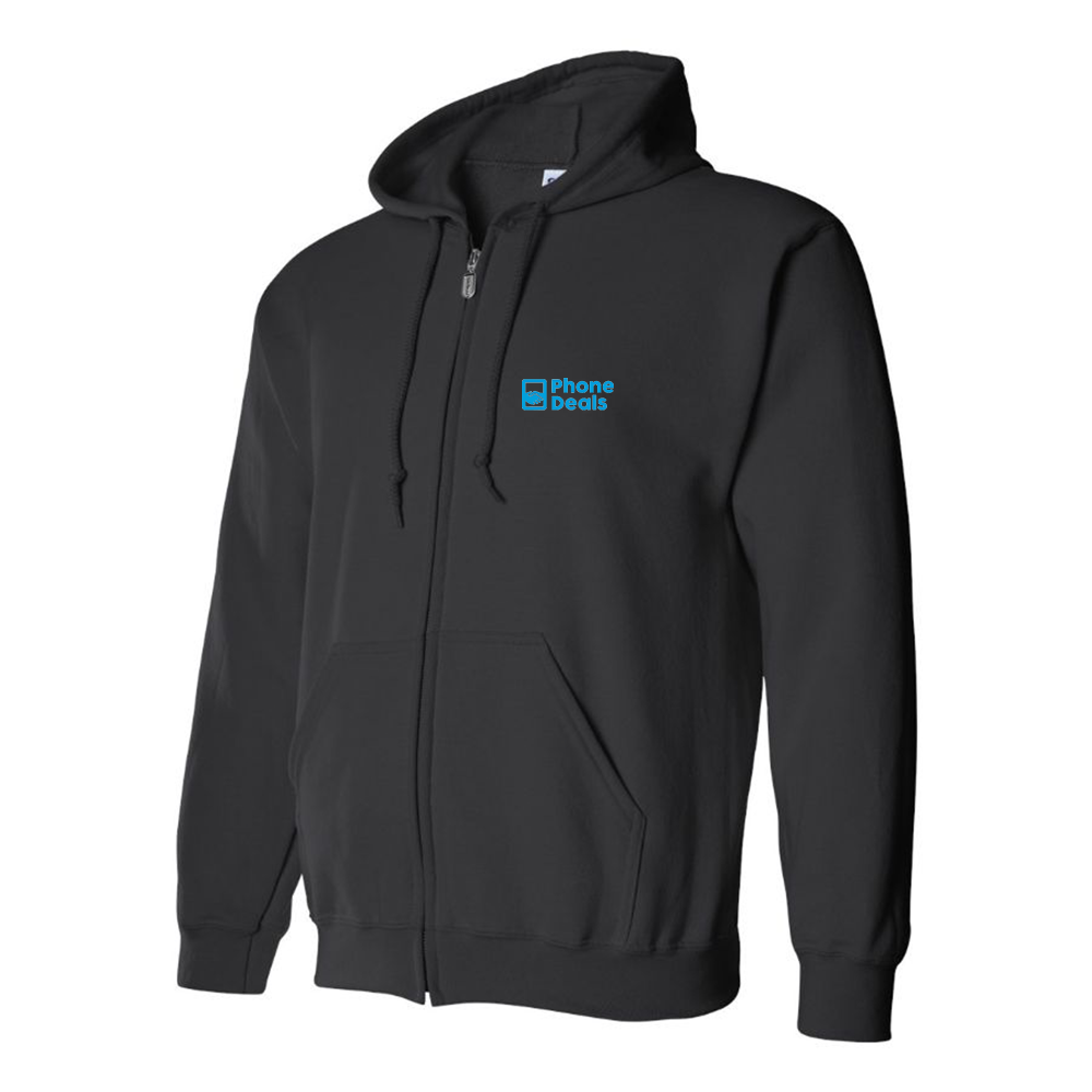 Men's MrPhoneDeals Logo Zipper Hoodie