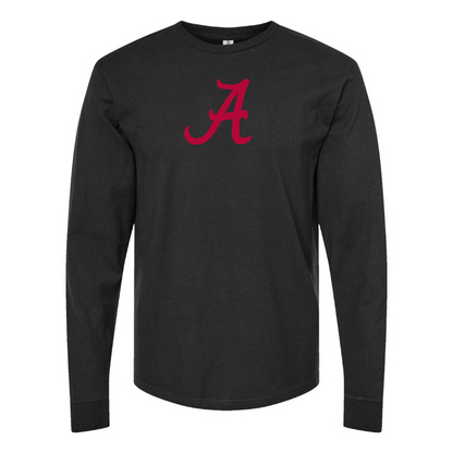 Men's Alabama Crimson Tide Logo Cotton Long Sleeve T-Shirt