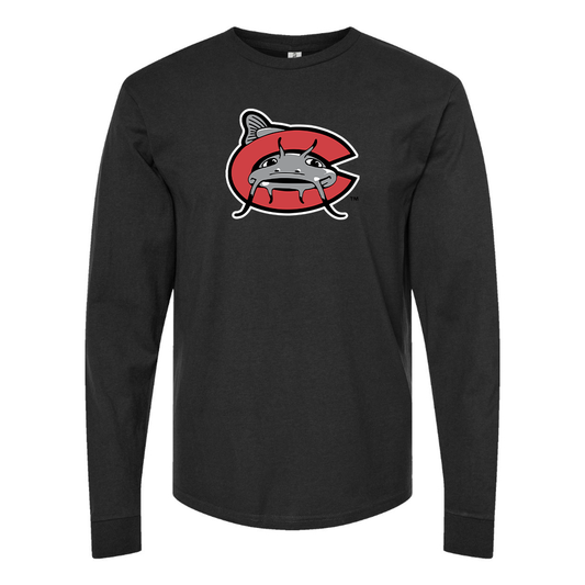 Youth Carolina Mudcats Logo Long sleeves