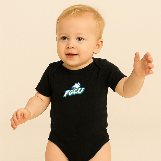 Florida Gulf Coast Eagles Logo Baby Romper Onesie