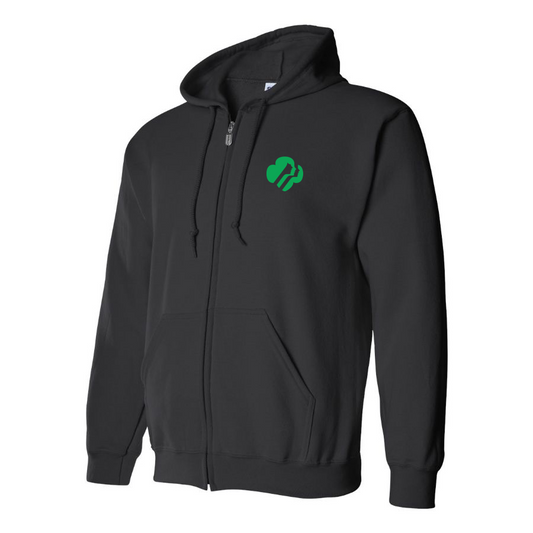 Men's Girl Scouts Logo Zipper Hoodie