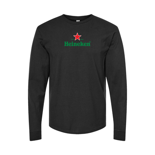 Men's Heineken Logo Long Sleeve T-Shirt