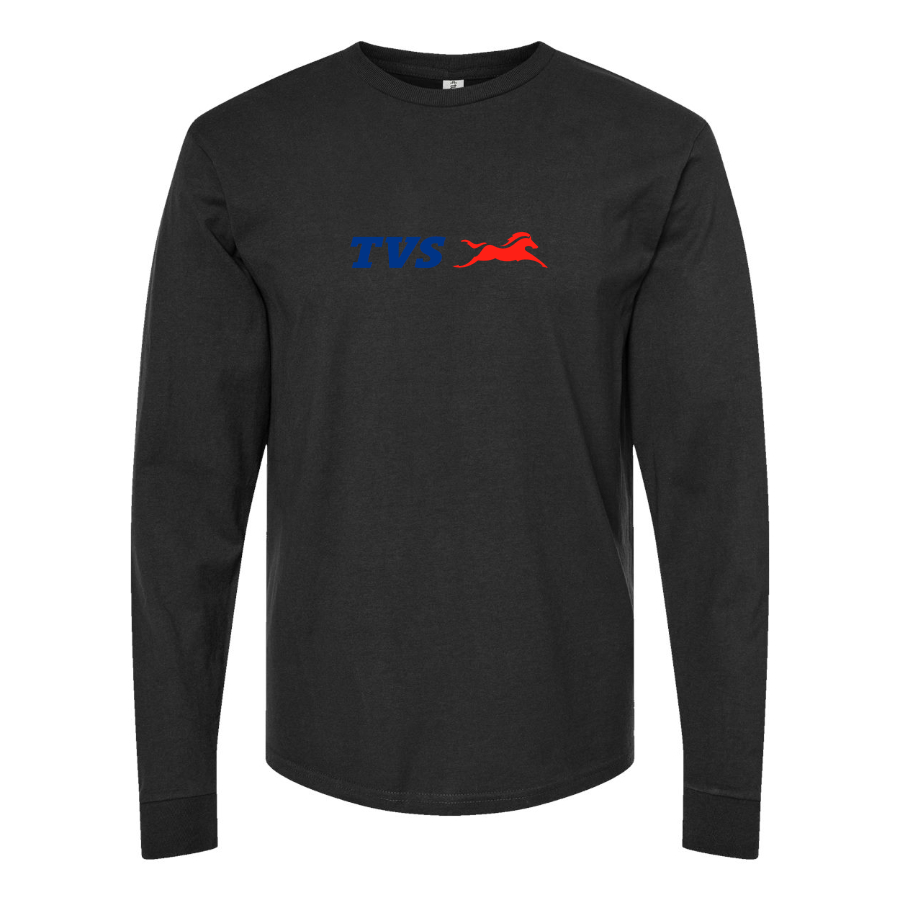 Youth TVS Motor Company Logo Cotton Long Sleeve T-Shirt