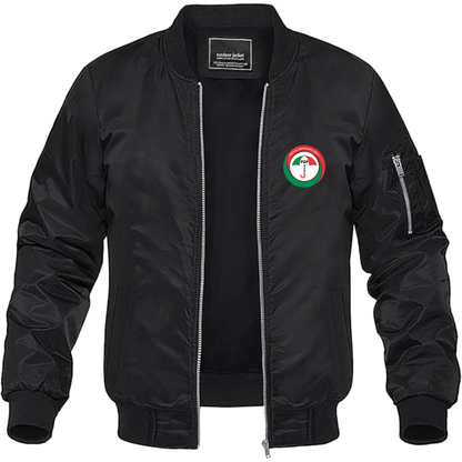 Men's   PDP  Logo  Lightweight Bomber Jacket Windbreaker Softshell Varsity Jacket Coat