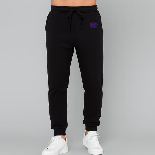 Men's Kansas State Wildcats Logo Joggers Sweatpants
