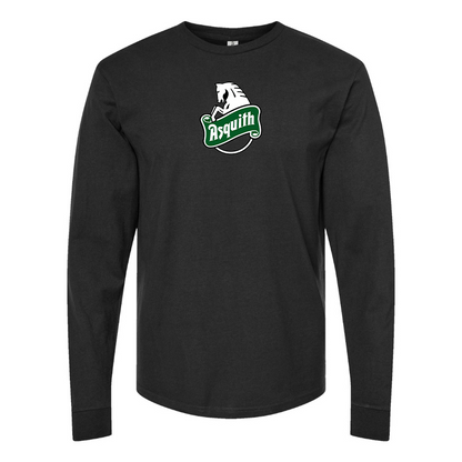 Men's Asquith Logo Cotton Long Sleeve T-Shirt