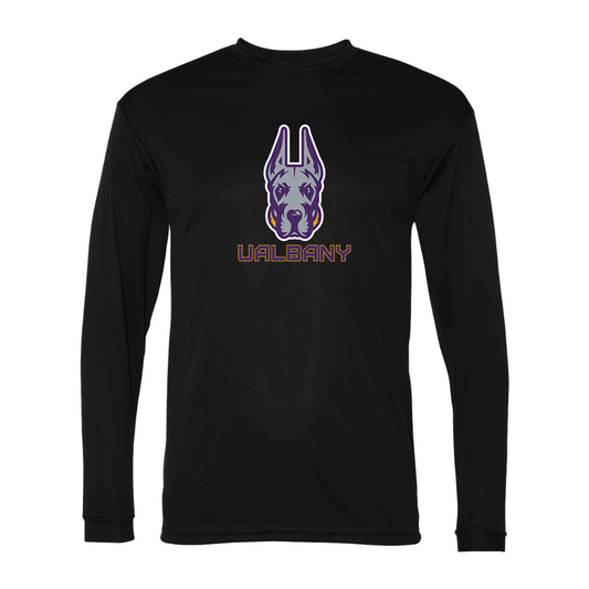 Men's Albany Great Danes  Performance Long Sleeve T-Shirt