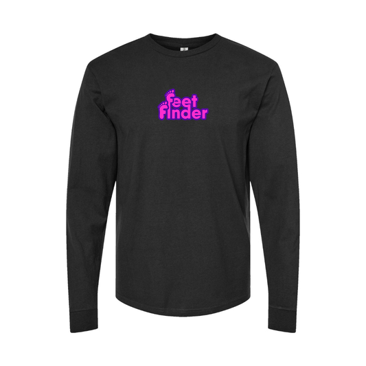 Men's FeetFinder Logo Long Sleeve T-Shirt