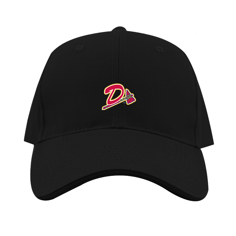 Danville Braves  Logo  Dad Baseball Cap Hat