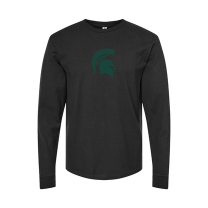 Men's Michigan State Spartans Logo Long Sleeve T-Shirt