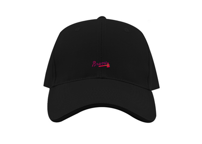 Atlanta Braves Logo Dad Baseball Cap Hat