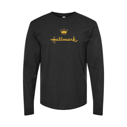 Men's Hallmark golden logo Long Sleeve T-Shirt