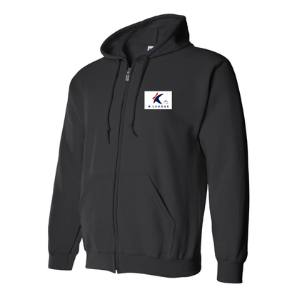 Men's K League  Logo Zipper Hoodie