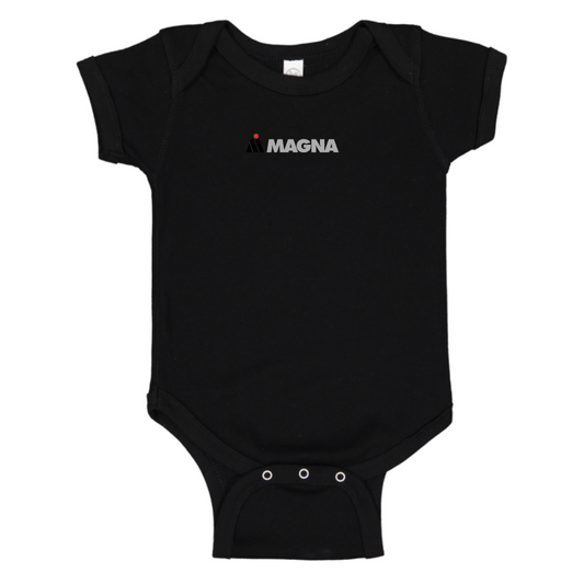 Magna Steyr Logo Baby Onesie Romper