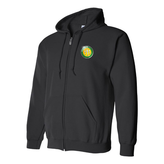 Men's Lister Motor Company Logo Zipper Hoodie