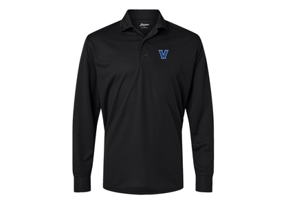 Men's Villanova Wildcats Paragon Prescott Long Sleeve Polo