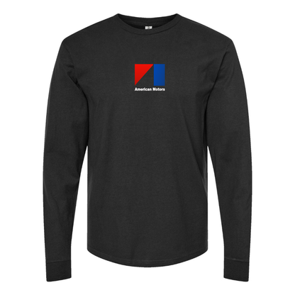 Men's AMC  Logo Cotton Long Sleeve T-Shirt