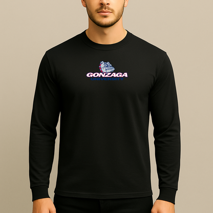 Men's Gonzaga Bulldogs Logo Long Sleeve T-Shirt