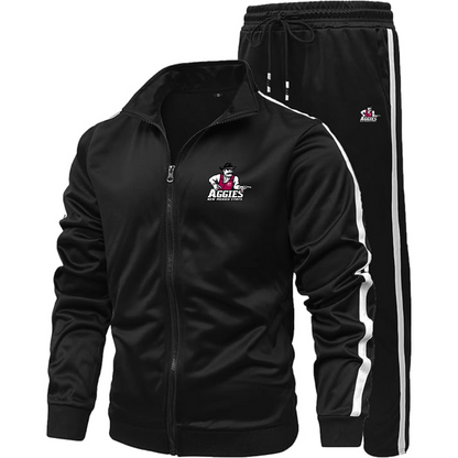 Men's Aggies New Mexico State Logo  Dri-Fit TrackSuit