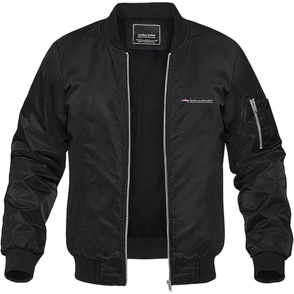 Men's Callaway Logo Lightweight Bomber Jacket Windbreaker Softshell Varsity Jacket Coat