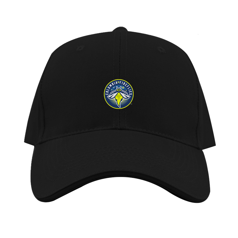 Columbia Fireflies Logo  Dad Baseball Cap Hat