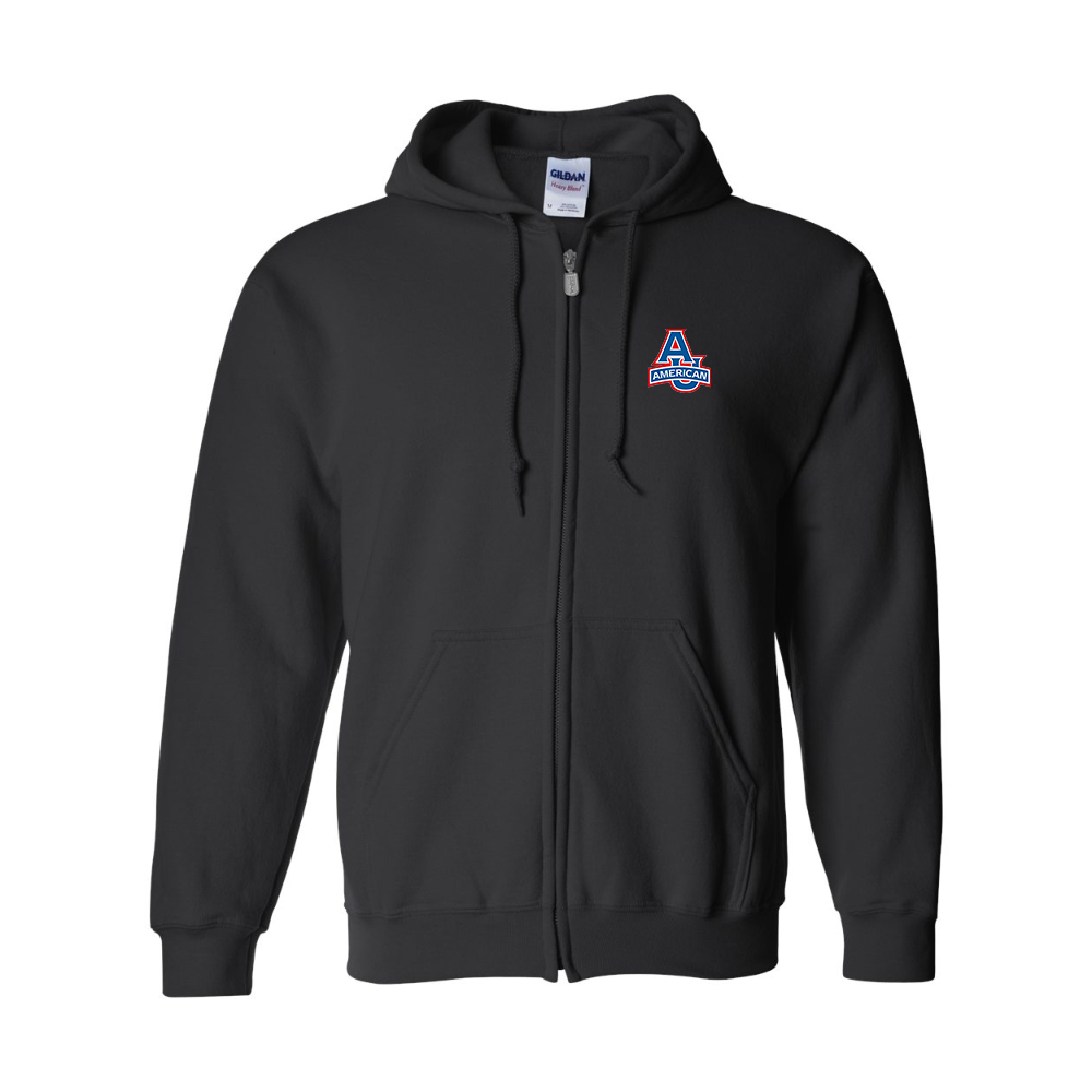 Men's  American Eagles  Gildan  Heavy Blend Full Zip Hooded Sweatshirt