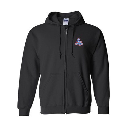 Men's  American Eagles  Gildan  Heavy Blend Full Zip Hooded Sweatshirt