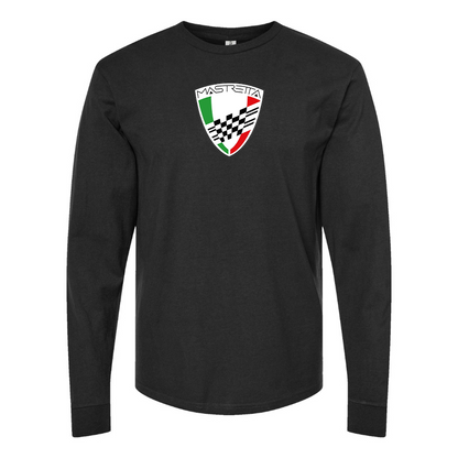 Men's Mastretta Logo Cotton Long Sleeve T-Shirt