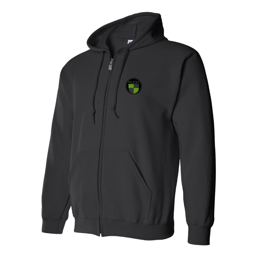 Men's Puch Logo Zipper Hoodie