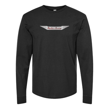 Men's Austin Healey  Logo Cotton Long Sleeve T-Shirt