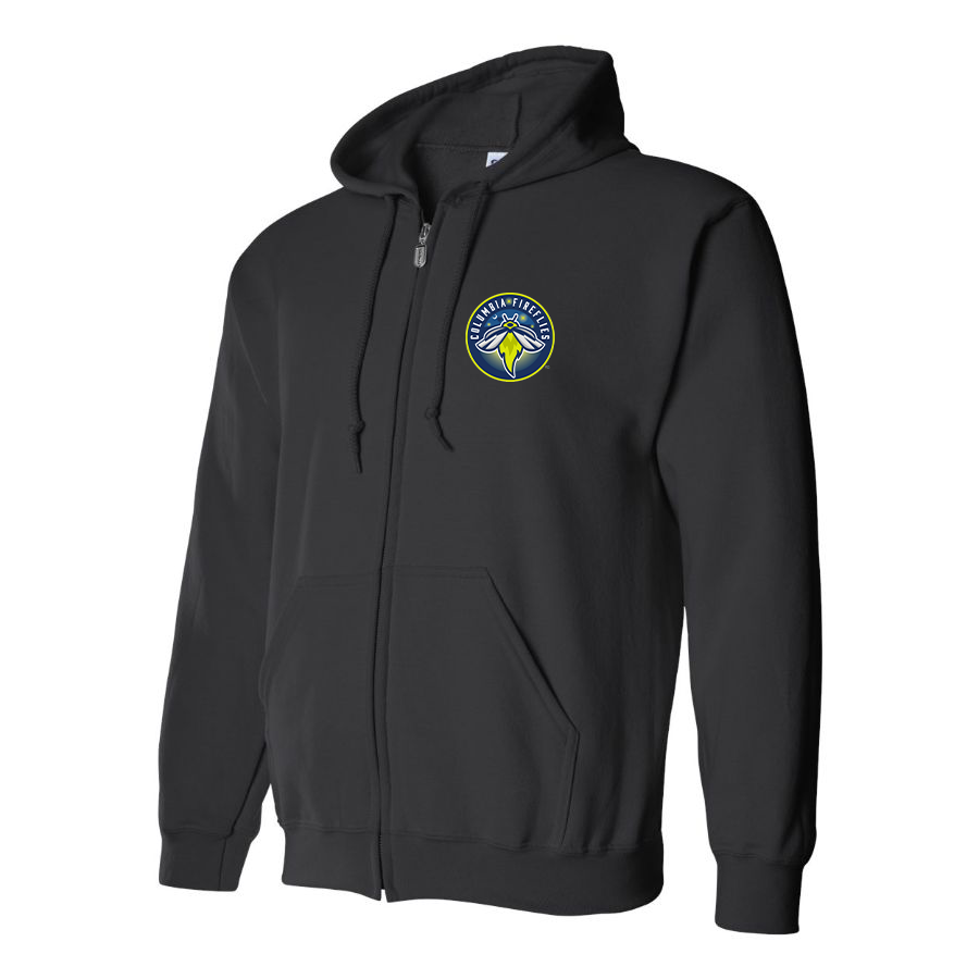 Men's Columbia Fireflies Logo Zipper Hoodie