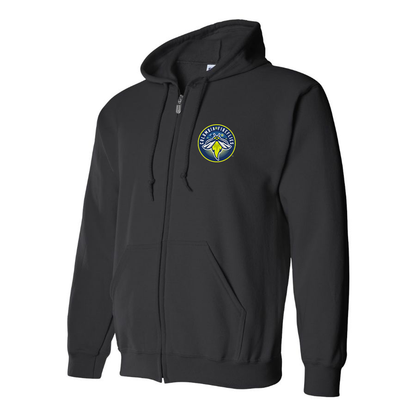 Men's Columbia Fireflies Logo Zipper Hoodie