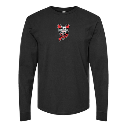 Men's Binghamton Devils Logo Long Sleeve T-Shirt