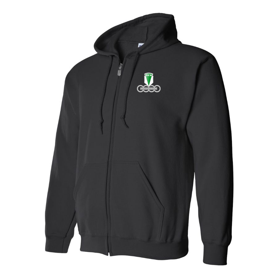 Men's DKW Logo Zipper Hoodie