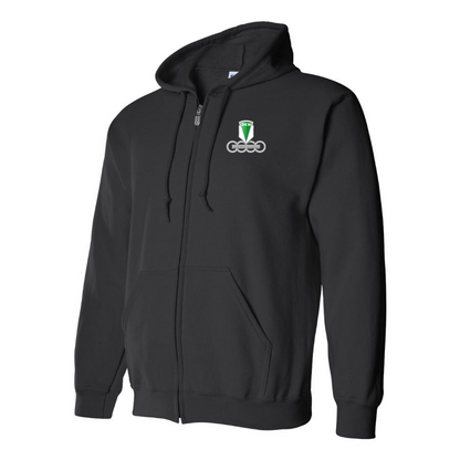 Men's DKW Logo Zipper Hoodie