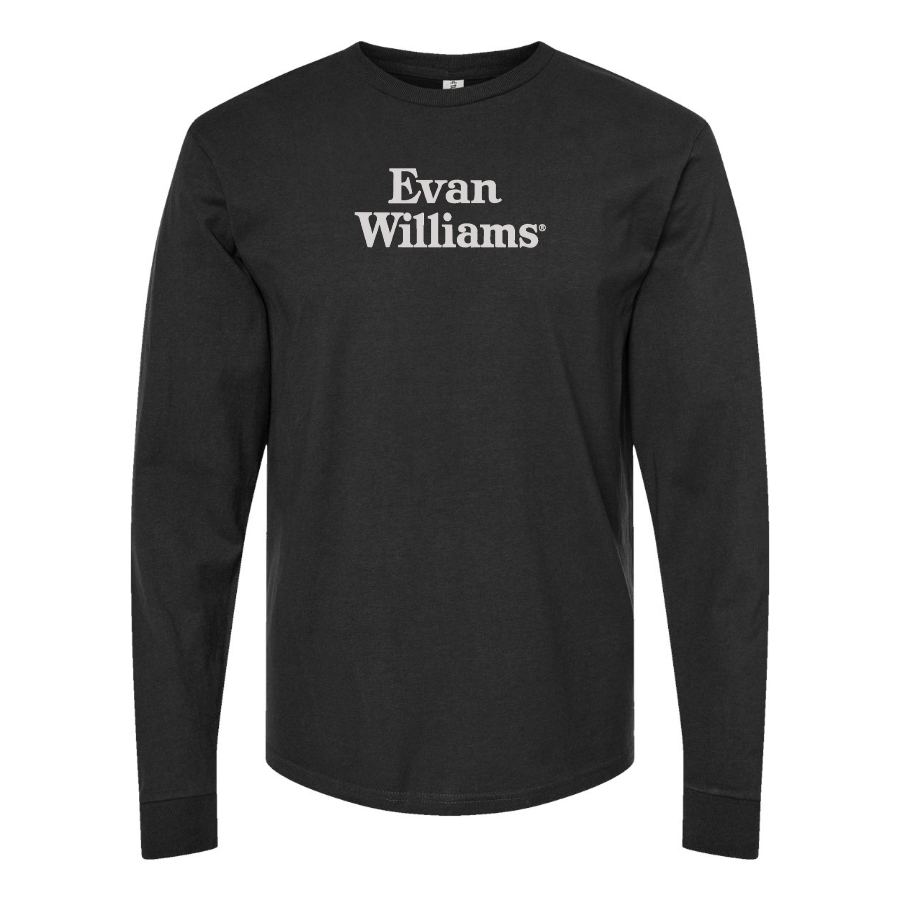 Youth Evan Williams Logo Cotton Long Sleeve T-Shirt