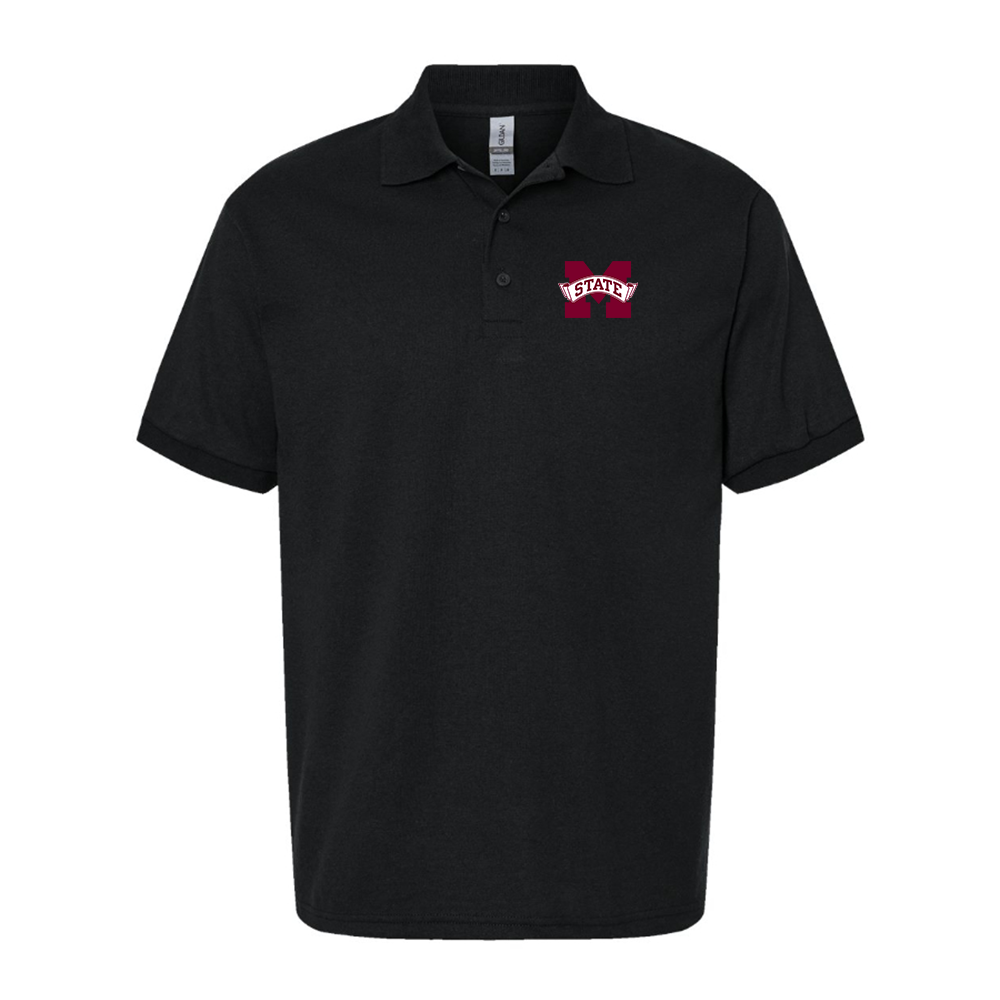 Men's Mississippi State Bulldogs Logo Dry Blend Polo