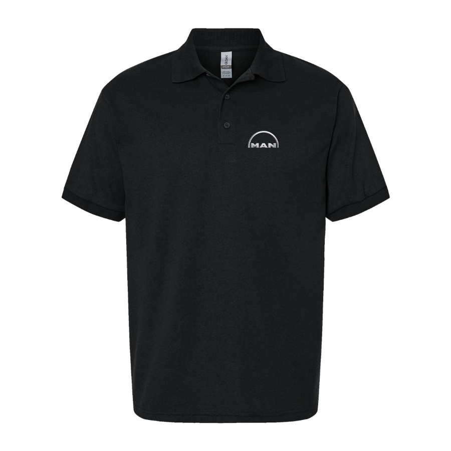 Men's MAN Logo Dry Blend Polo
