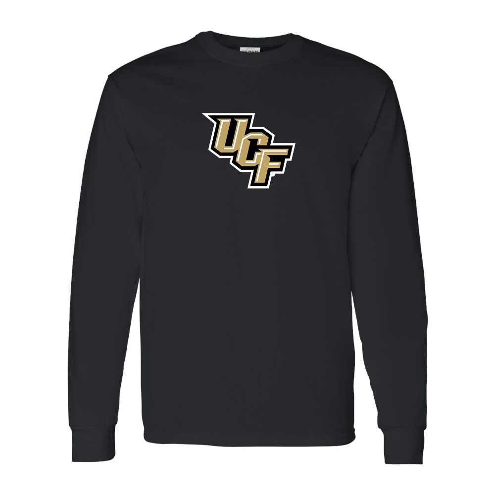 Men's Central Florida Knights   Gildan Heavy Cotton Long Sleeve T-Shirt