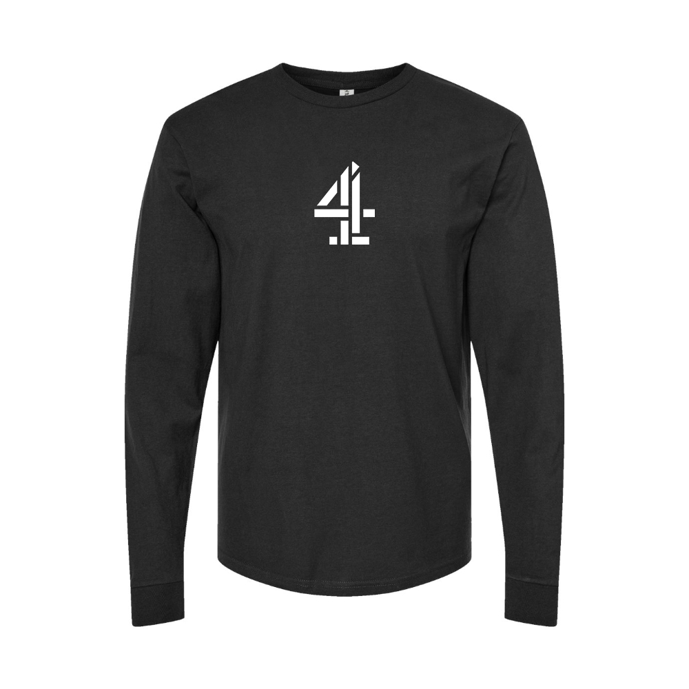 Men's Channel 4 Logo Long Sleeve T-Shirt