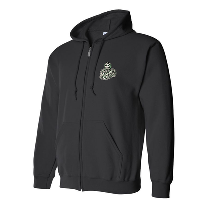 Men's  Maldita Vecindad Logo Zipper Hoodie