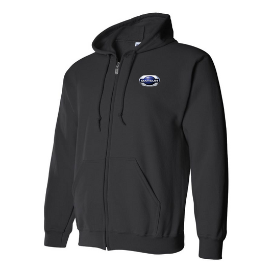 Men's Datsun Logo Zipper Hoodie