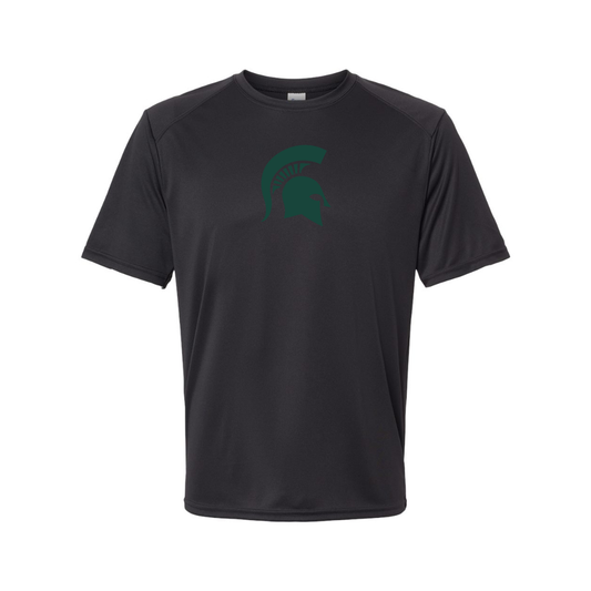 Men's Michigan State Spartans Logo Polyester T-Shirt